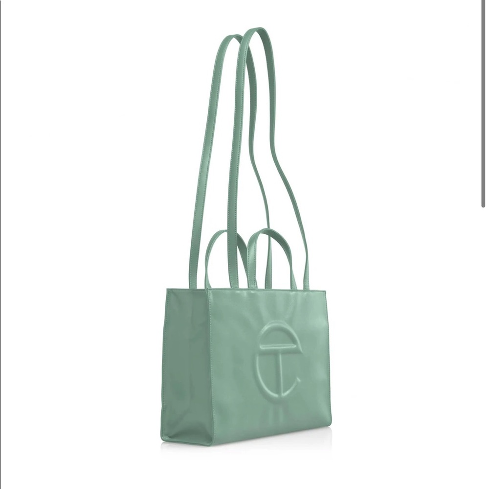 Telfar Medium Sage Shopping Bag